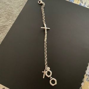 Silpada Cross Bracelet Sterling Silver